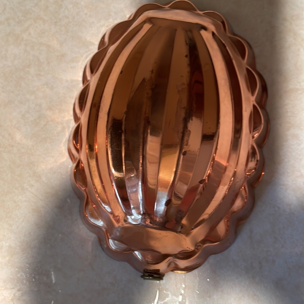 Set of 3 food-form multi-use copper pans made in Korea - Picture 3 of 5
